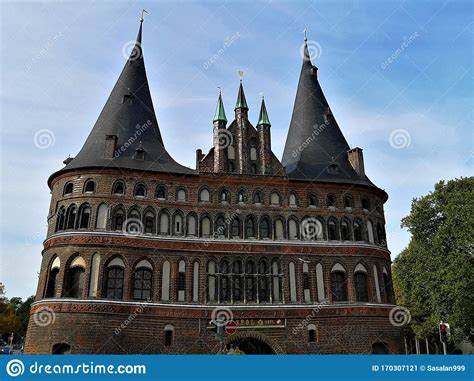 Architecture Of Northern Germany Lubeck Exteriors Stock Image Image