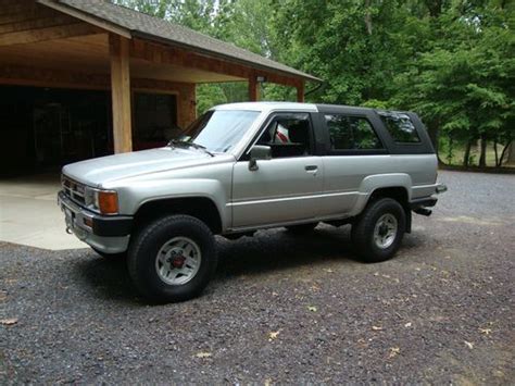 Buy Used 1987 Toyota 4runner Turbo Sr5 No Reserve In Rixeyville
