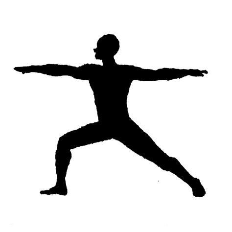 Yoga Silhouette Warrior