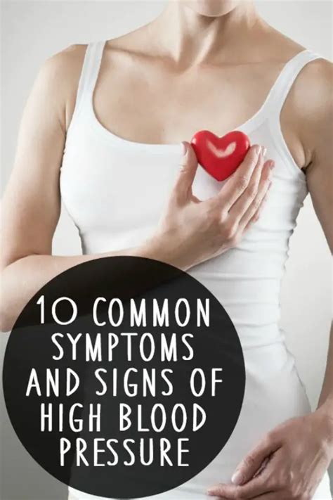 10 Common Symptoms And Signs Of High Blood Pressure