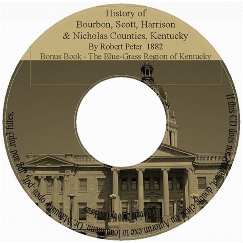 Bourbon Scott Harrison And Nicholas Counties History Ebay