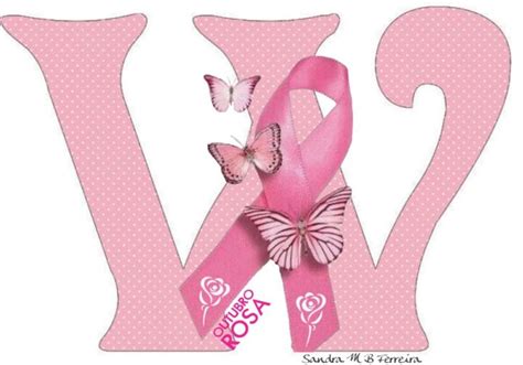 Pin By Yadira Lopez Bibian On Cancer De Mama Pink Letter Abc Cancer