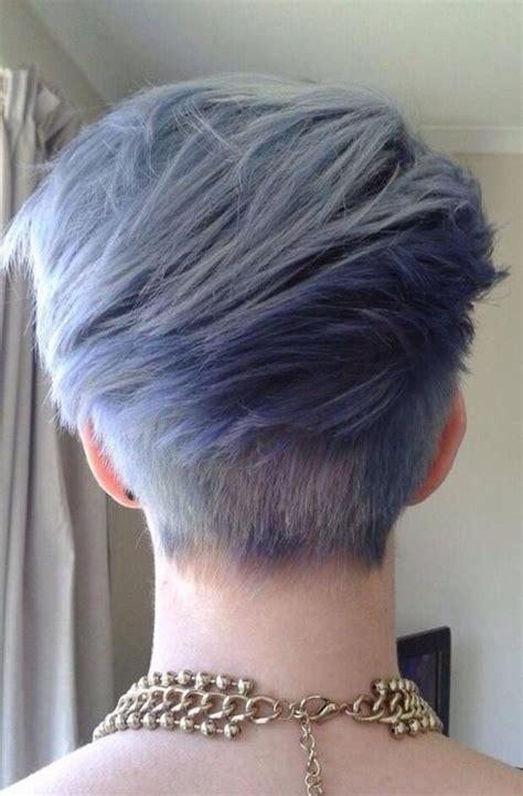Blue Short Hair Cut Pictures Photos And Images For