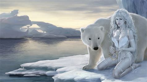 Polar Queen Ice Beauty Hd Wallpaper 1080p Hd Wallpaper