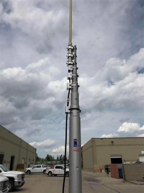 Portable Telescoping Antenna Pole Mast Group For Sale