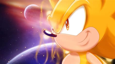 Download Super Sonic Wallpaper By Selinmarsou By Wjackson Super