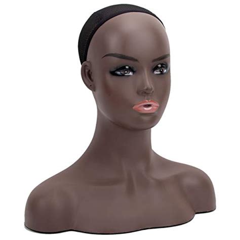 Mannequin Pvc Manikin Head Realistic Mannequin Head Bust Wig Head Stand