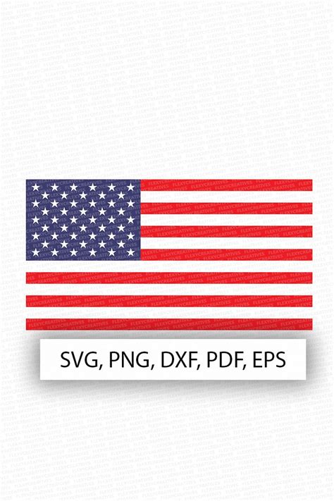 USA Flag Svg Usa Vector Clipart Cut File Usa Clip Art | Etsy UK