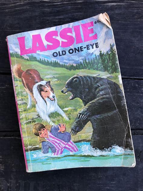 Lassie Book Old One Eye Vintage Book Big Little Book 1975 Etsy