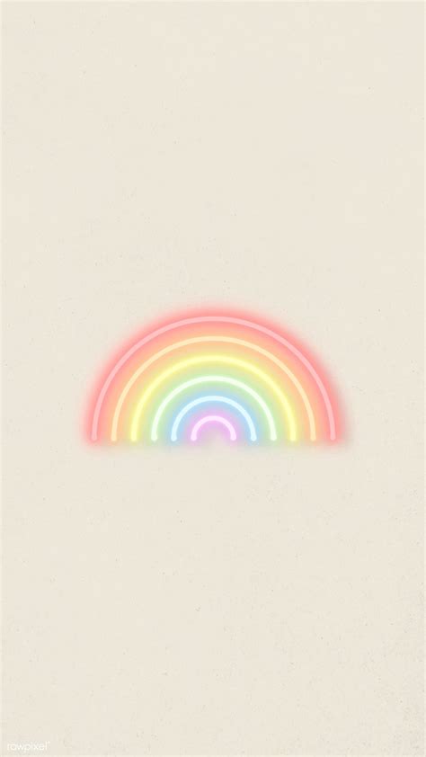 Aesthetic Rainbow Mobile Wallpaper