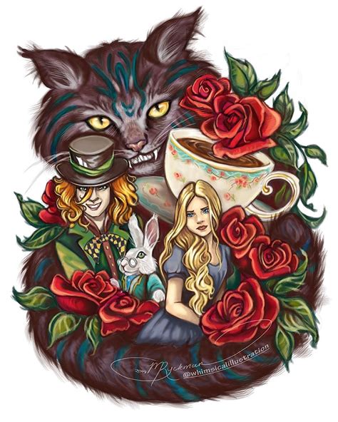 Alice in Wonderland illustration | Alice in wonderland illustrations, Alice in wonderland, Love ...