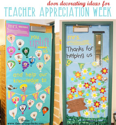 Decorate Your Teachers Door Teacher Appreciation Week The Crafting