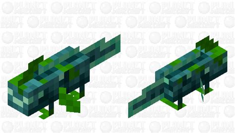 Axolotl Glow Remade Minecraft Mob Skin