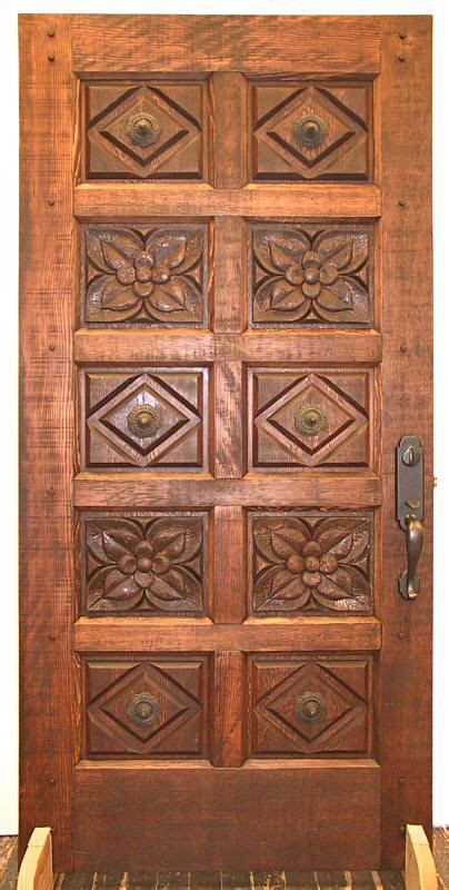 Spanish Style Doors Vintage Doors Custom Wood Furniture