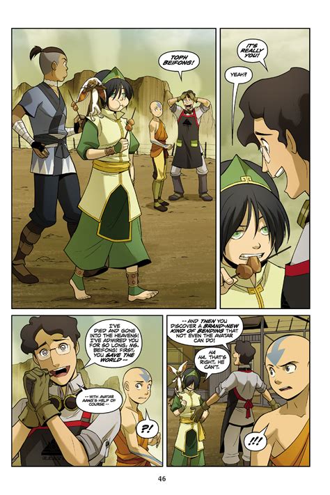 Read Online Nickelodeon Avatar The Last Airbender The Rift Comic