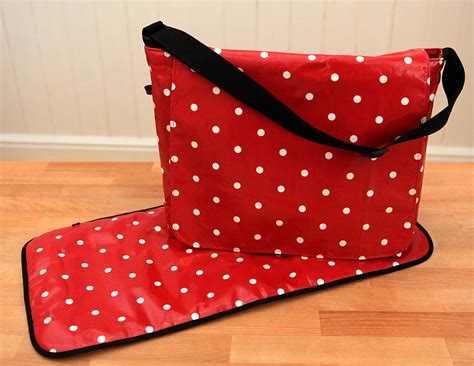 Oilcloth Baby Changing Bag Issy By Love Lammie Co