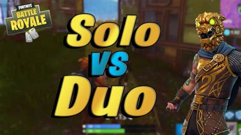 Carrying Friends Solo Vs Duo Fortnite Battle Royale Youtube