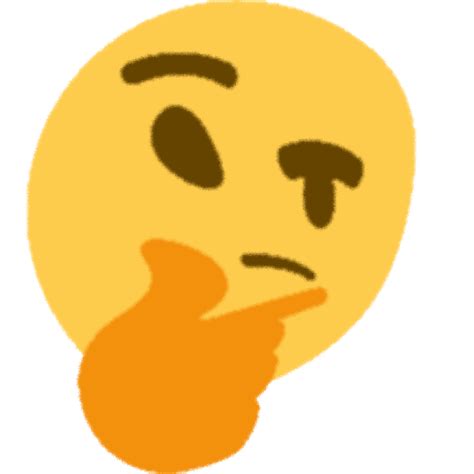 Download High Quality Thinking Emoji Transparent Custom Discord