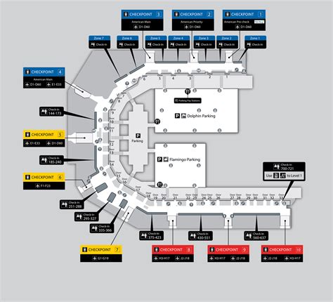 Maps Miami International Airport