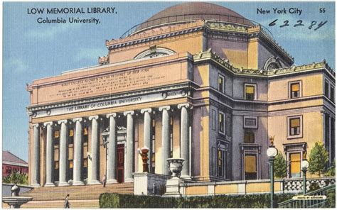 Low Memorial Library Columbia University New York City Digital