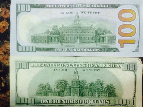 The Independence Hall On The Back Of The New 100 Bill Is Different