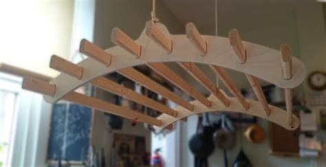 For over 100 years british homes have relied on the sheila maid clothes air drying racks. 8 Lath Wooden Hanging Clothes Drying Rack or Pot Rack ...