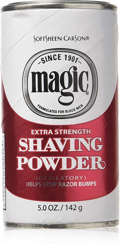 Magic Shaving Powder Red Extra Strength 5 Oz Pack Of 3 Amazonca