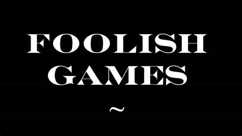 Foolish Games 2010 Dee Remix Youtube