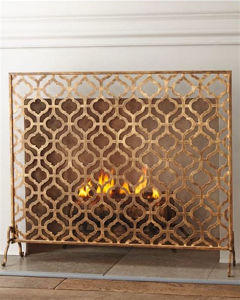 51 Decorative Fireplace Screens To Instantly Update Your Fireplace