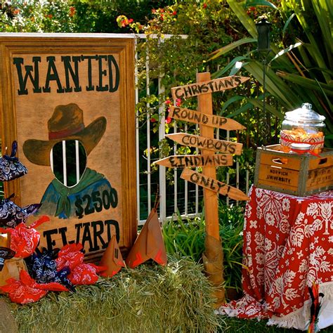 Cute Kid Party Idea Cowboy And Indian Birthday Party Cowboy Party