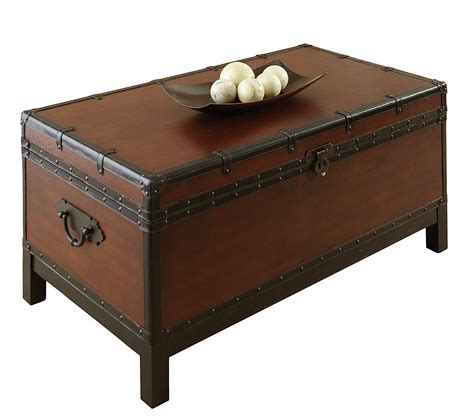 Steamer Trunk Coffee Table Home Furniture Design