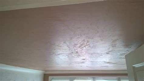 Skim Over Artex Ceilingbefore And D Ward Maintenance