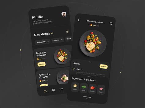 Recipes And Meal Planner App By Cuberto On Dribbble