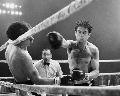 The rise and fall of boxing champion jake lamotta (robert de niro). Raging Bull. 1980. Directed by Martin Scorsese | MoMA
