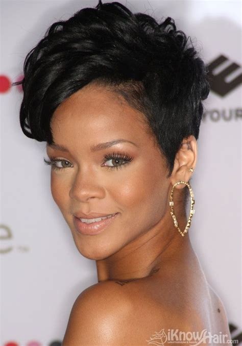 Image Result For Rihanna Undercut Pixie Hair Styles Short Weave