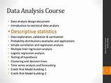 Data Analysis Descriptive Statistics