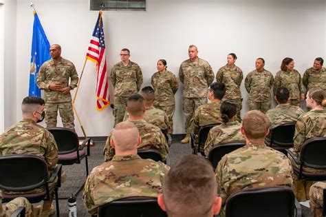Brig Gen Collins Awards 349th Sfs Afrc Large Tenant Unit Of The Year