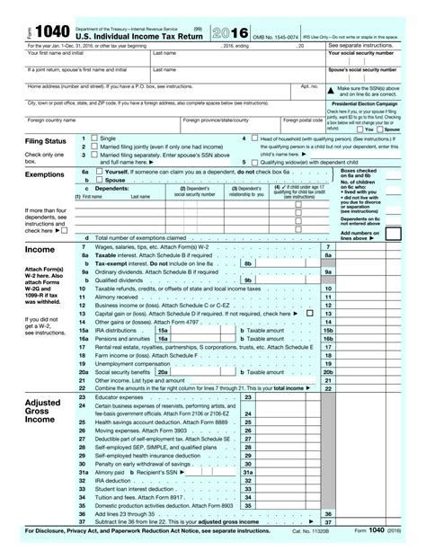 Printable Blank 1040ez Form Printable Form 2024