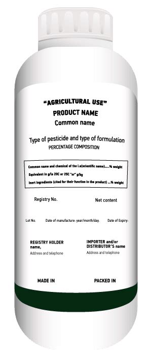 36 How To Read A Pesticide Label Labels 2021