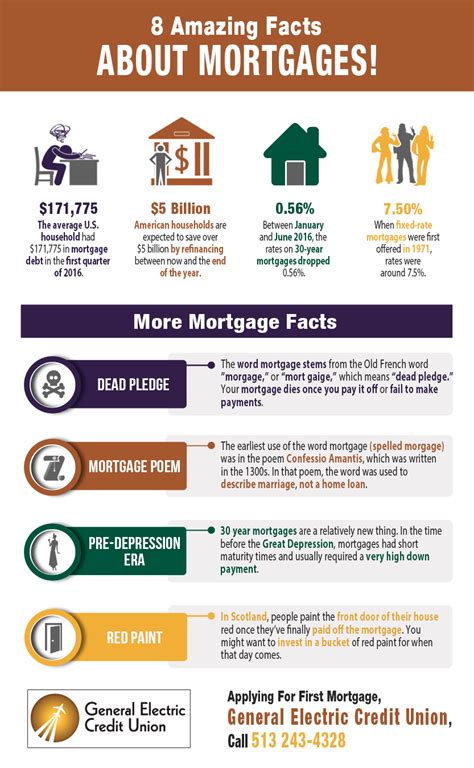 8 Amazing Facts About Mortgages Shared Info Graphics
