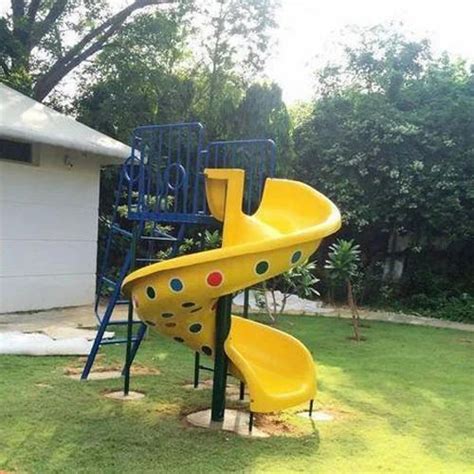 10 Feet Spiral Frp Playground Slide At Rs 10500 Fibre Reinforced