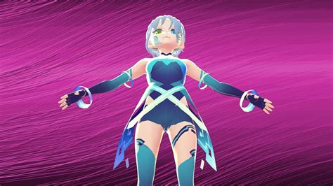 3d Model 3d Model Vr T Pose Little Young Girl Hentai Anime White Hair Vr Ar Low Poly Cgtrader