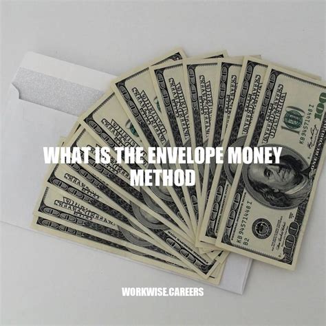 Master Your Finances With The Envelope Money Method Work Wise Careers