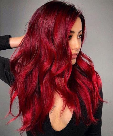 Pin By Carolyn Keith On Redheads Bold Hair Color Wine Red Hair Dyed