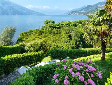Lake Como Stock Image Image Of Heaven Inviting Landscape 10961971
