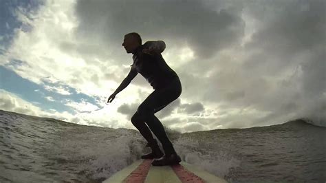 Surfing At Southerndown Bay Wales Uk Youtube