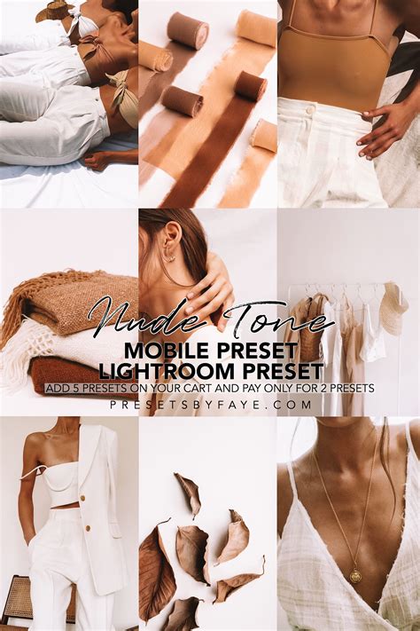 Nude Tone Preset Pack Is Giving Images A Stunning Look In One Click