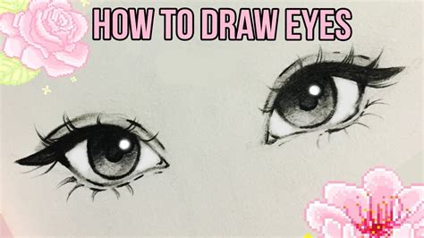 How To Draw Eyes ♡ By Christina Lorre Youtube