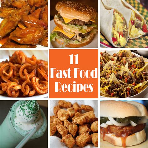But deep within their menus lies hope. 11 Popular Fast Food Recipes You Can Make At Home