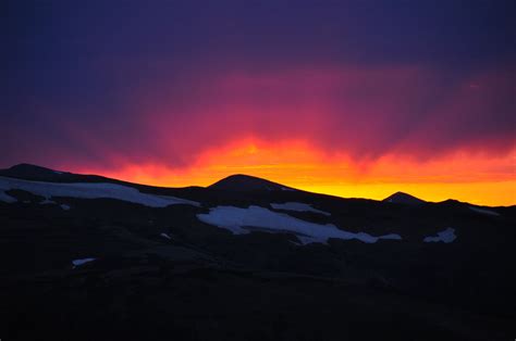 Colorado Mountain Sunset Wallpapers Top Free Colorado Mountain Sunset